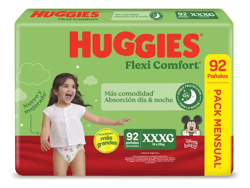 HUGGIES FLEXI CONFORT – Pañalera Belyan